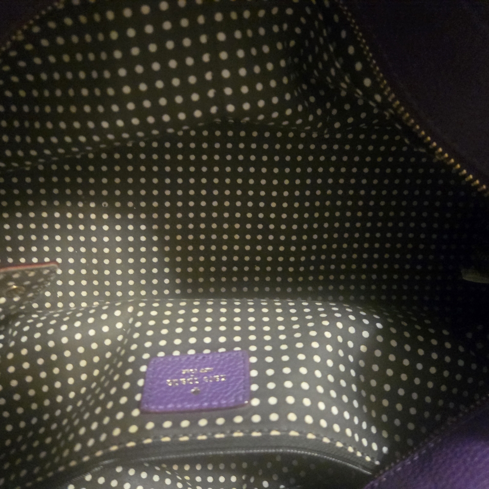 Kate Spade Violet Leather Satchel - Picture 9 of 13
